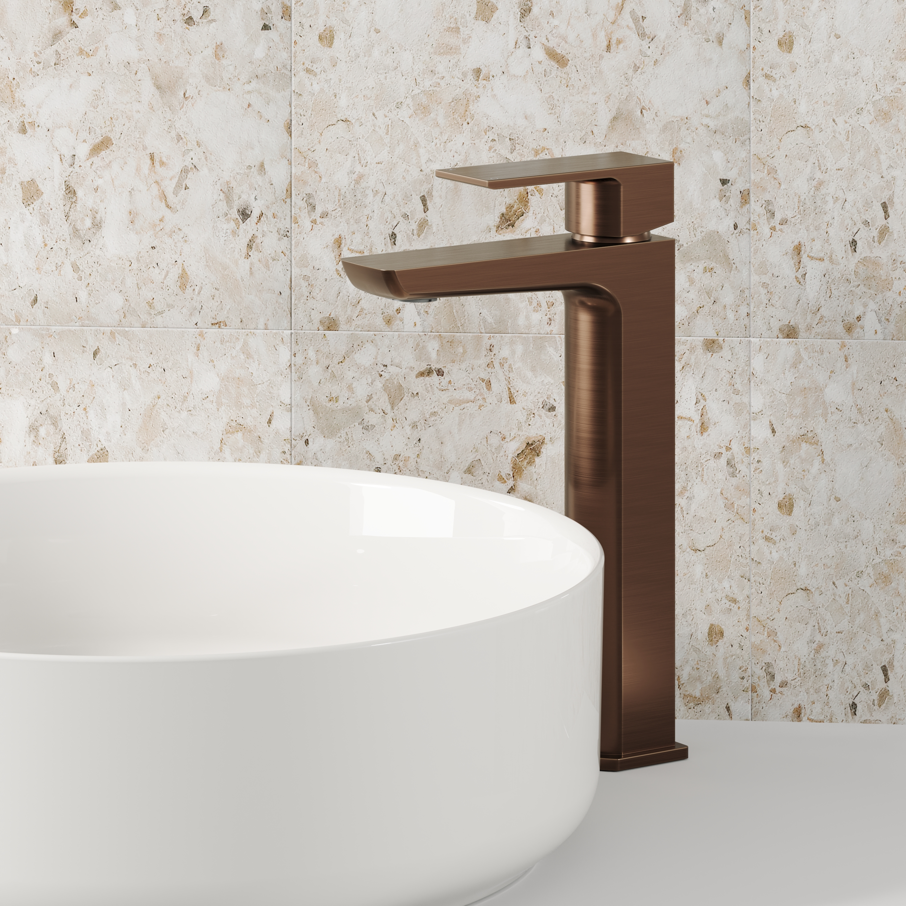 Harbour Status Tall Mono Basin Mixer Tap