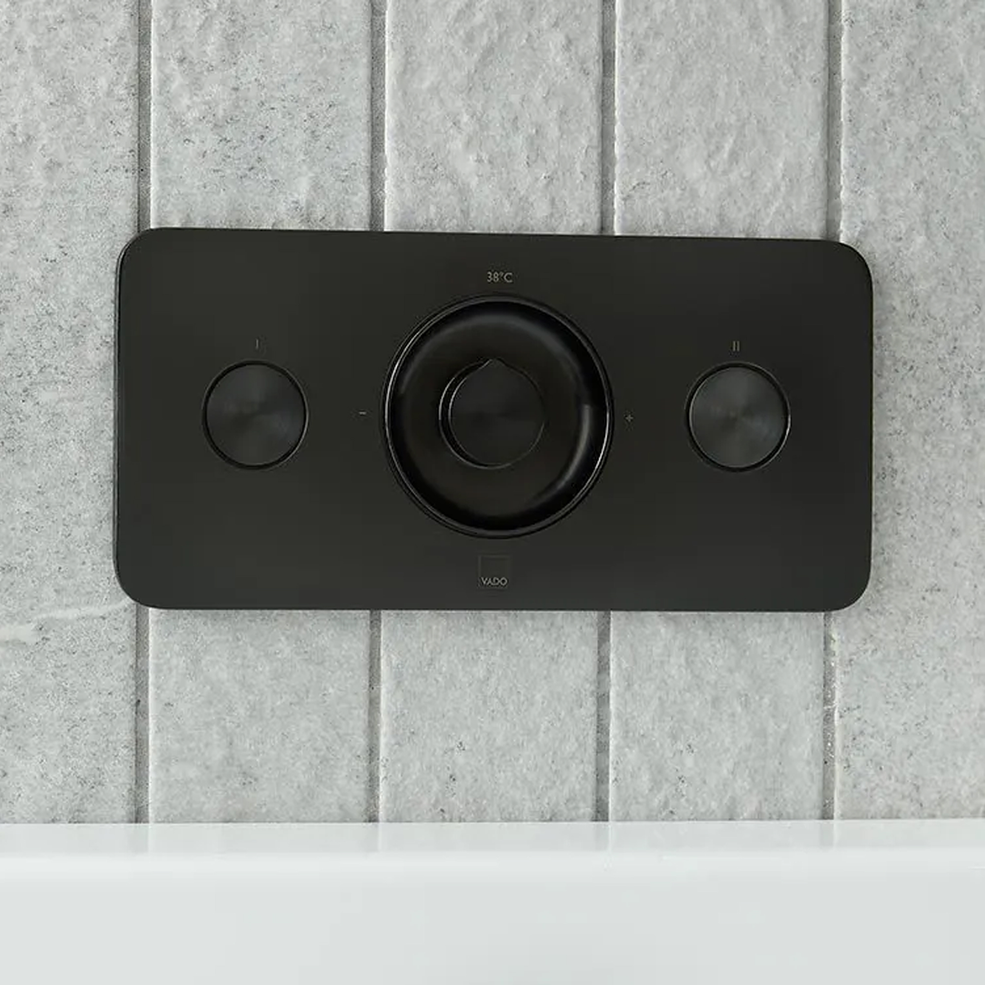 Vado Individual Zone 2 Outlet 2 Button Concealed Thermostatic Stop Valve