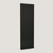 Brenton Oval Double Panel Vertical Radiator - Anthracite - 1800 x 600mm