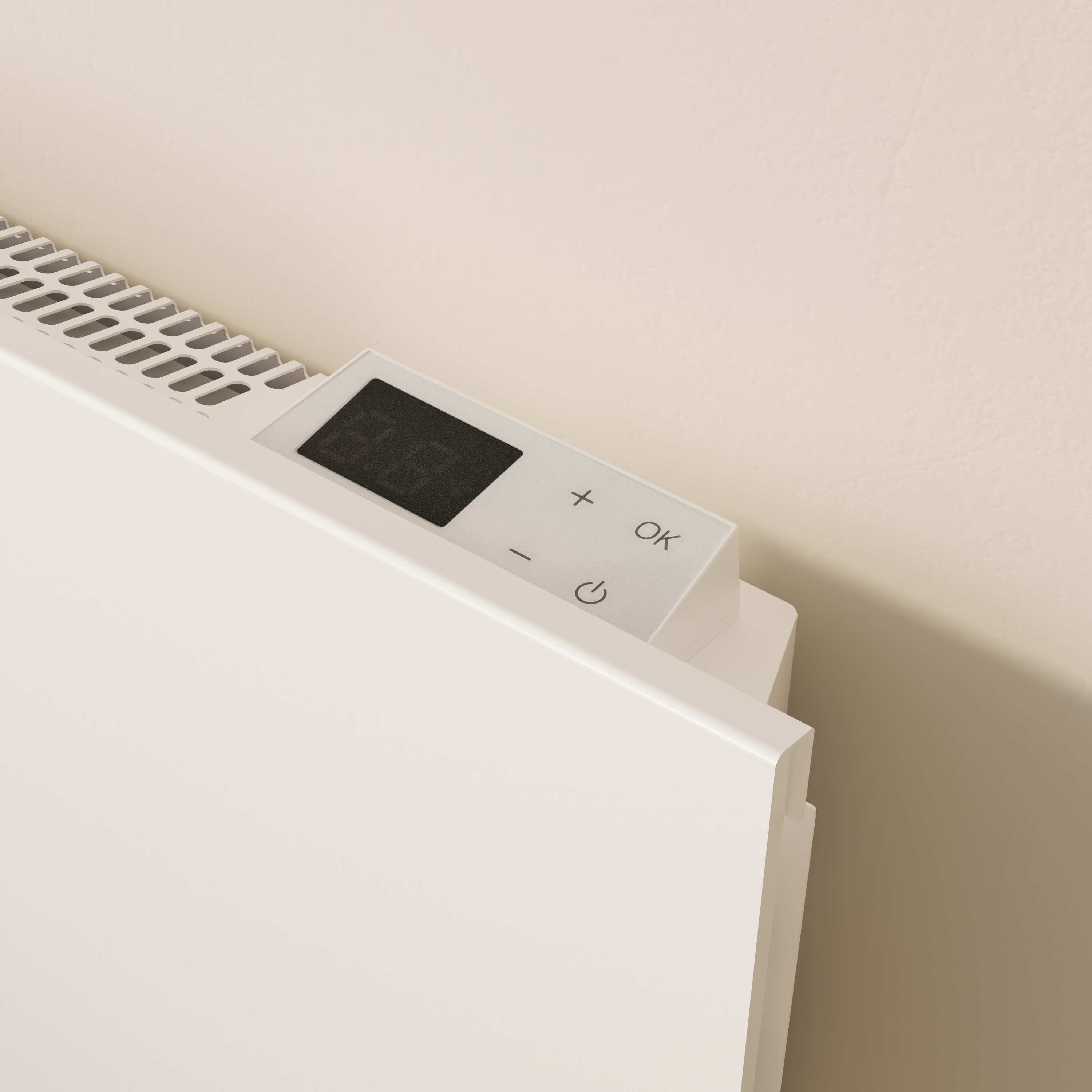 Toasty Bask Matt White Electric Radiator