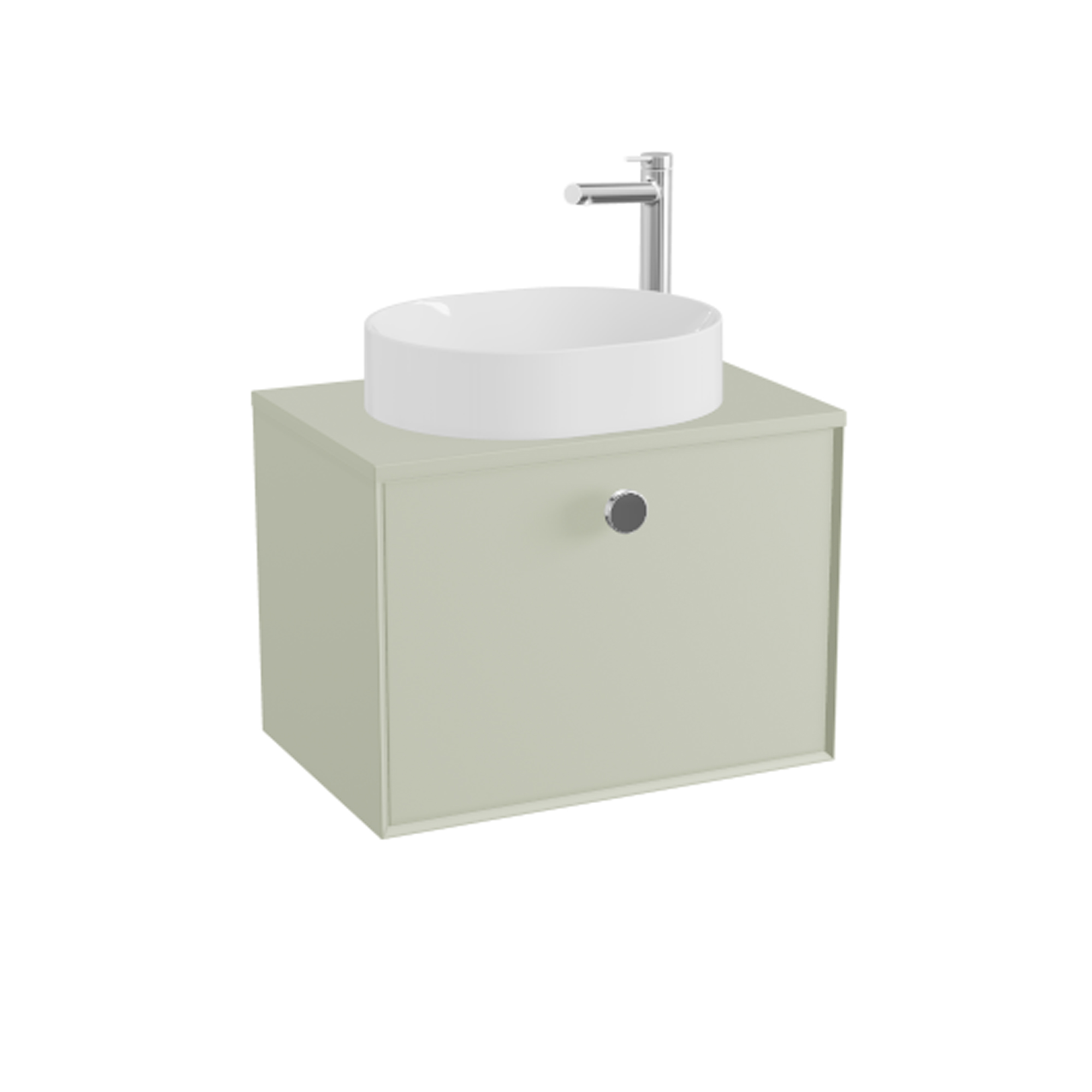 Vado Safari 600mm Wall Hung Vanity Unit & Worktop