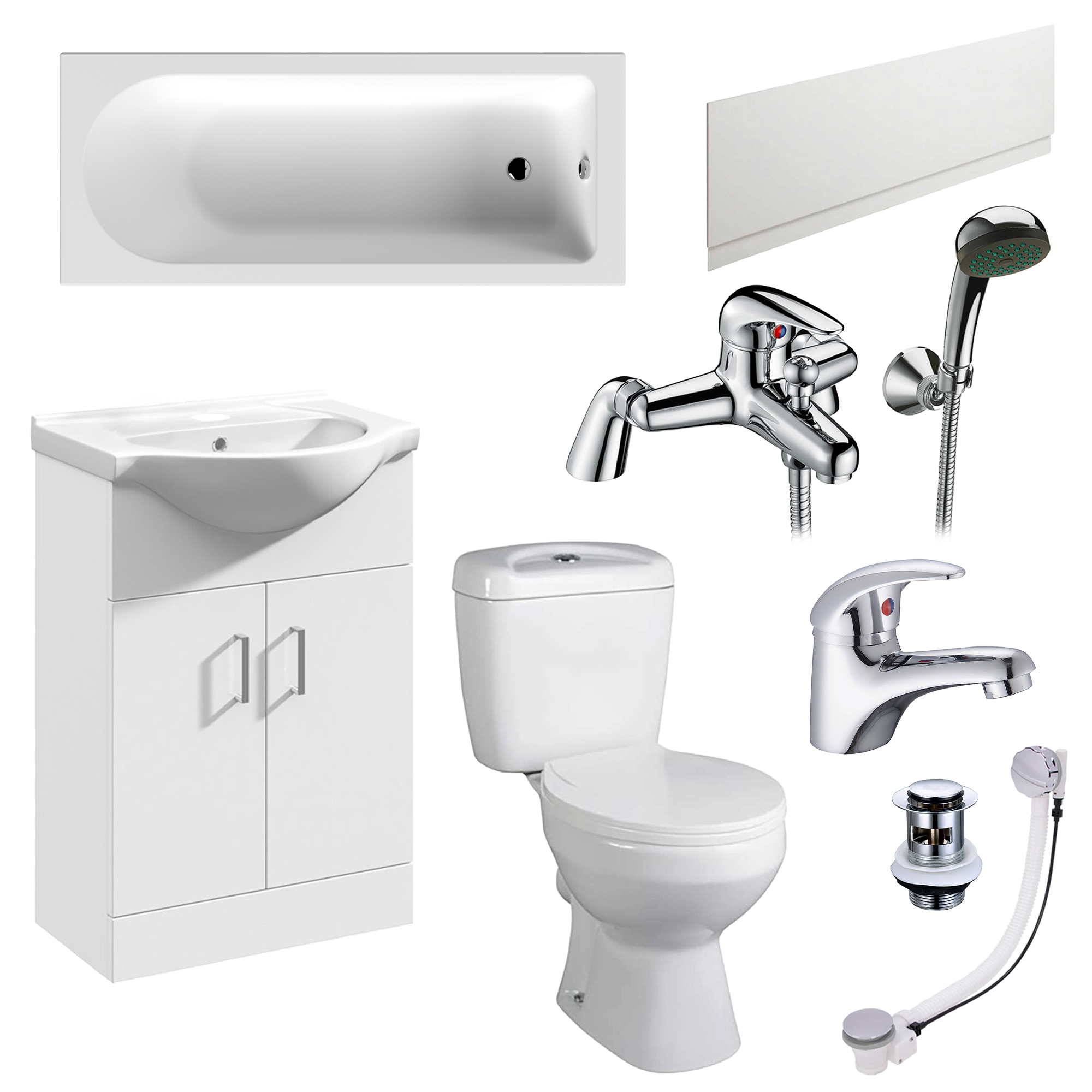 Vellamo Alpine Complete Bathroom Suite