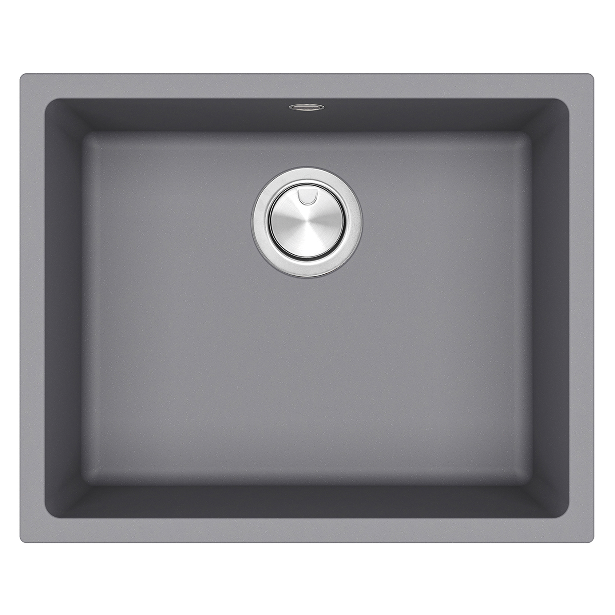 Clearwater Lumen 1 Bowl Granite Composite Inset/Undermount Kitchen Sink - 550 x 450mm