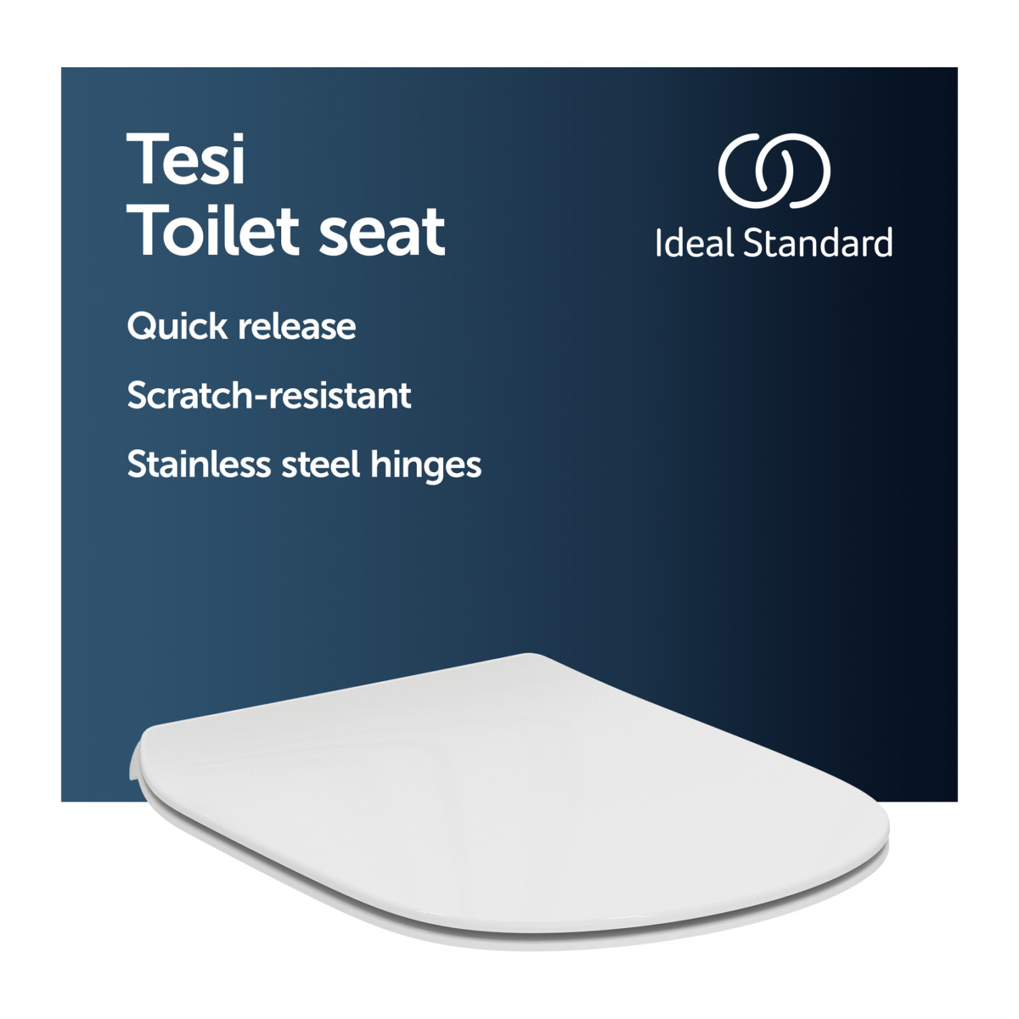 Ideal Standard Tesi Slim Toilet Seat