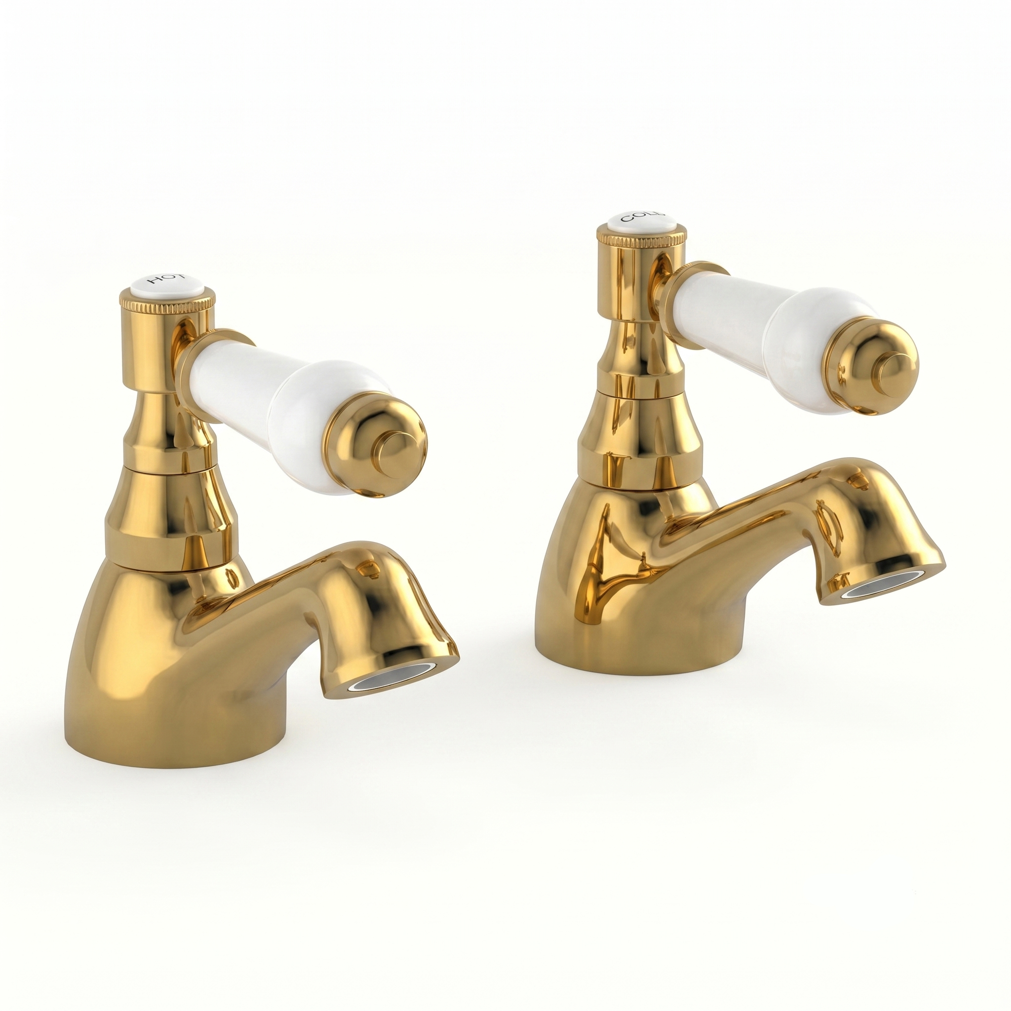 Butler & Rose Eliza Lever Basin Pillar Taps