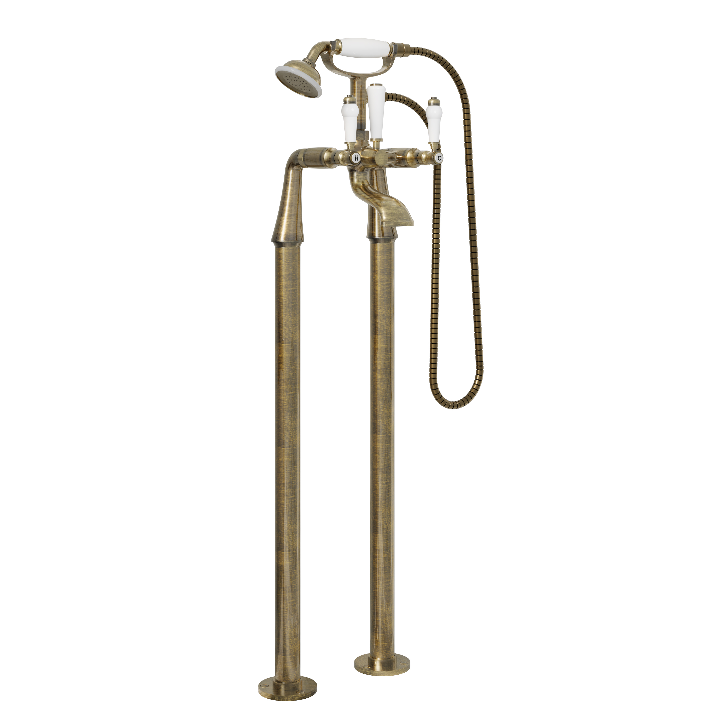 Butler & Rose Eliza Lever Freestanding Bath Shower Mixer Tap