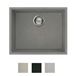 Reginox Quadra Single Bowl Granite Composite Undermount Kitchen Sink & Waste Kit - 540 x 440mm