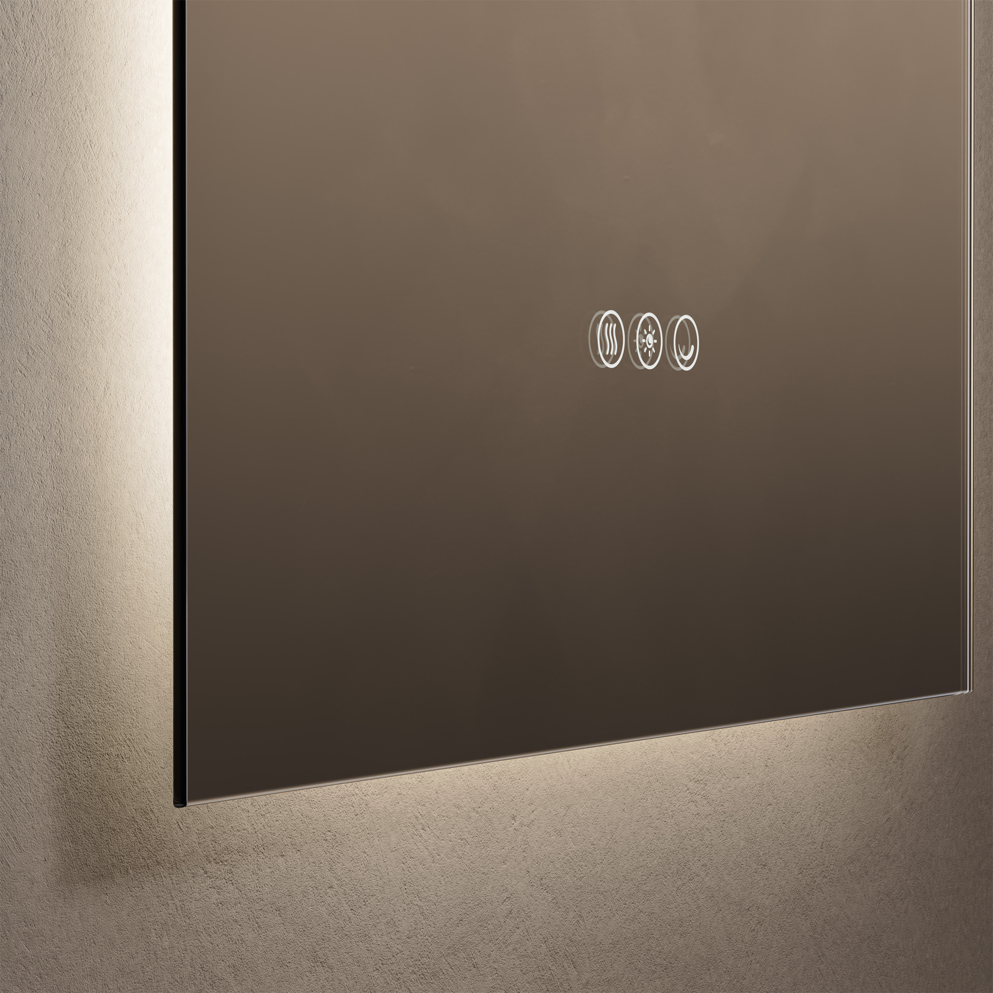 Origins Living Claris Arched LED Illuminated Mirror with Demister Pad & Colour Change Lights