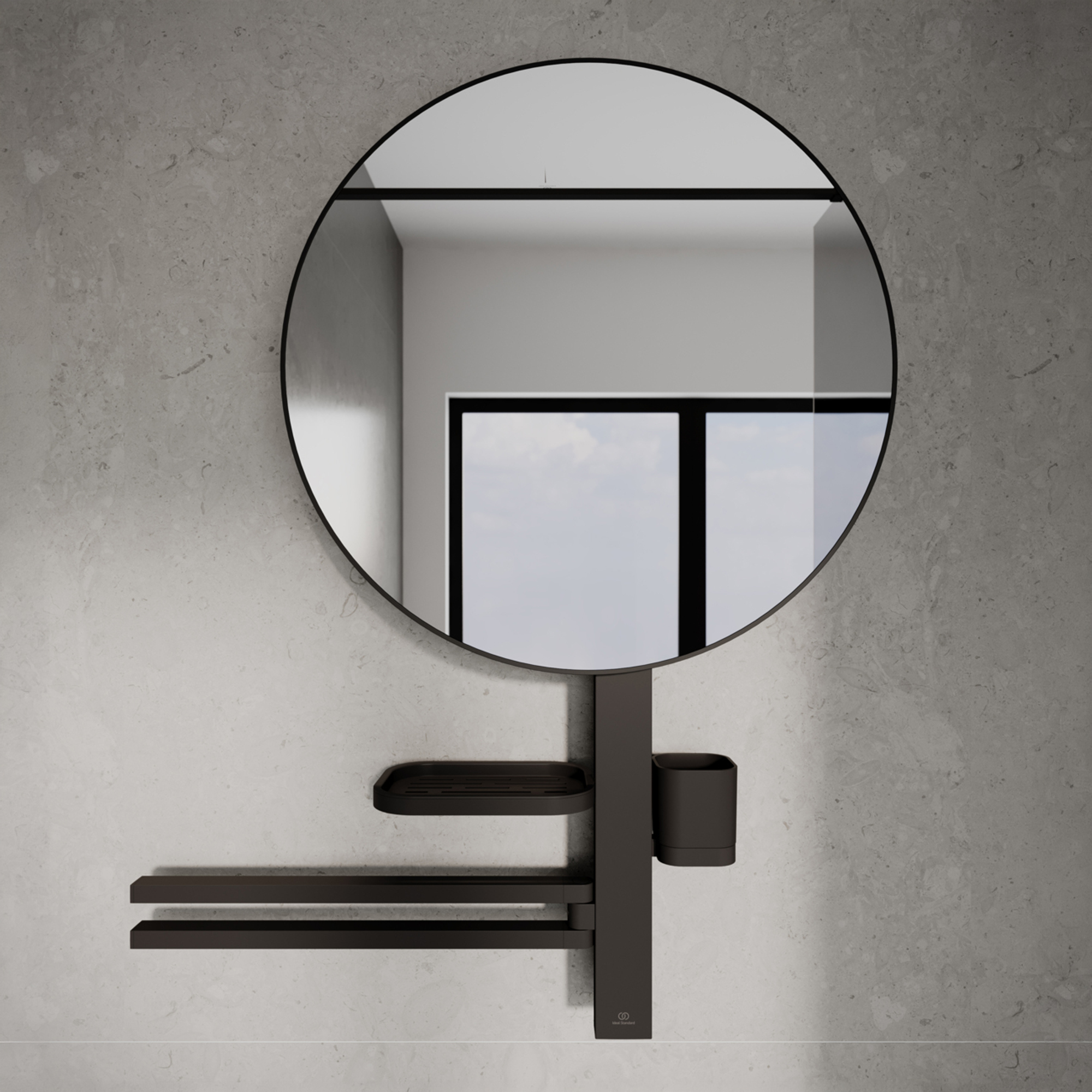 Ideal Standard Alu+ 500mm Mirror & Beauty Bar