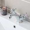 Butler & Rose Caledonia Crosshead Mono Basin Mixer with Pop-up Waste - Chrome