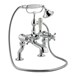 Butler & Rose Caledonia Cross Deck Mounted Bath Mixer with Shower Handset