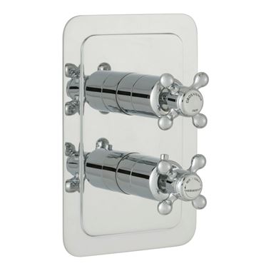 Butler & Rose Caledonia Crosshead Single Outlet Concealed Thermostatic Shower Valve