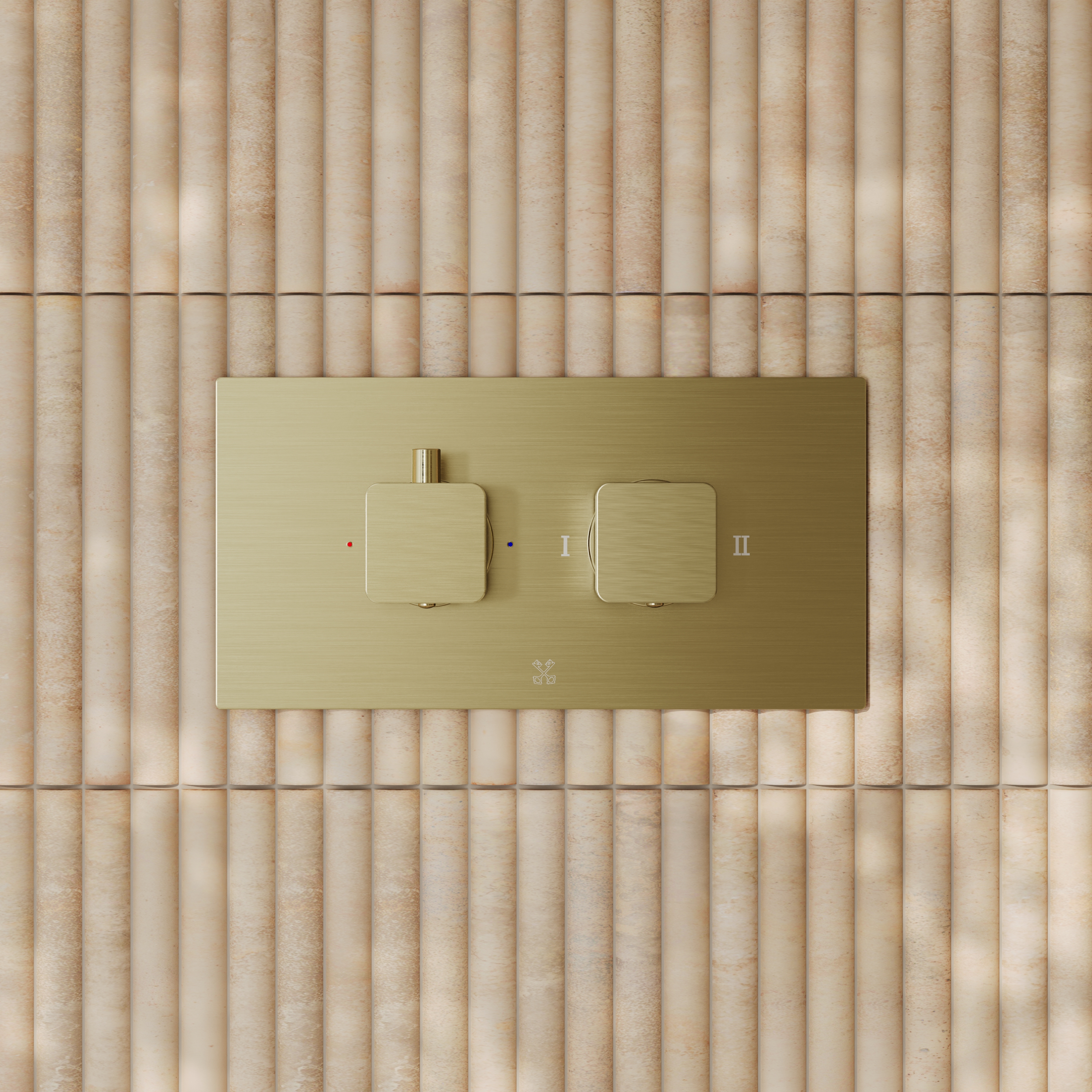 Core 2 Outlet Landscape Thermostatic Concealed Shower Valve