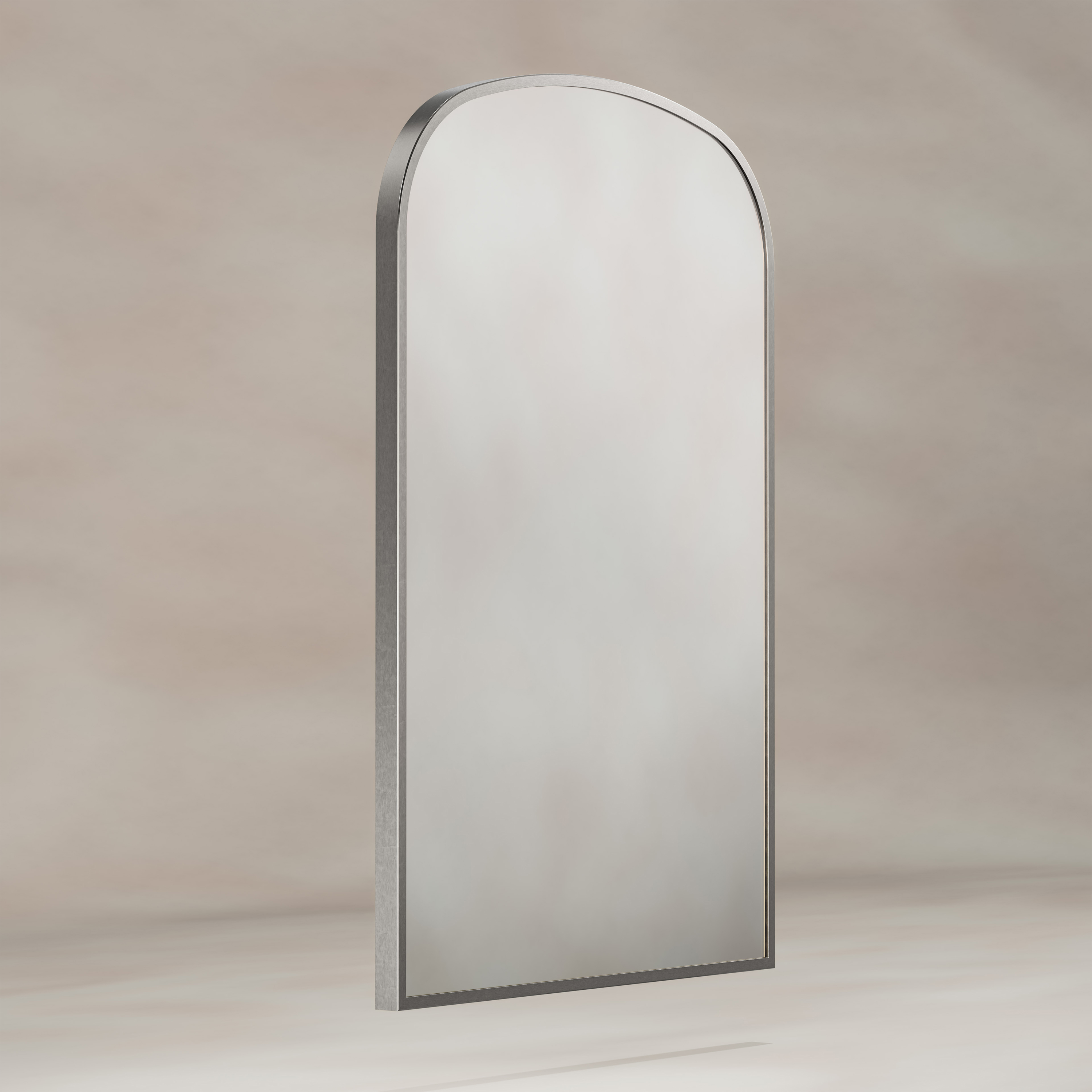 Origins Living Delphine Overmantle Arched Mirror - 600 x 900mm