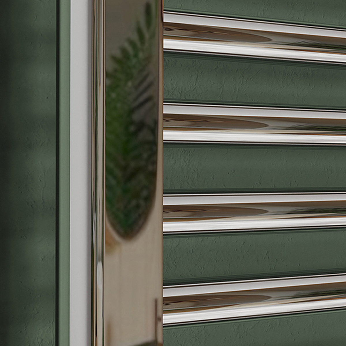 Toasty Glow Chrome 22mm Electric Heated Ladder Towel Rail with Heating Element