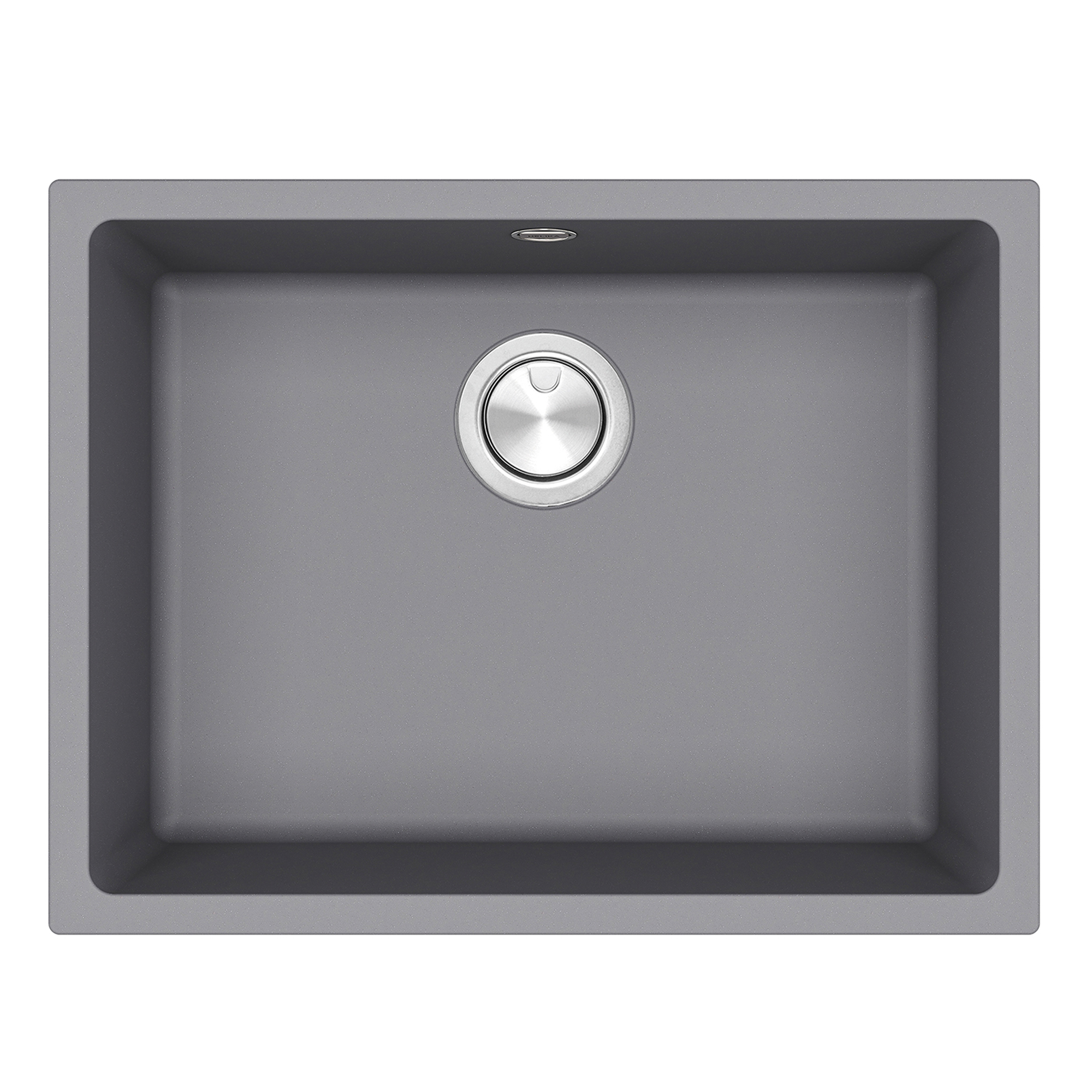 Clearwater Lumen 1 Bowl Granite Composite Inset/Undermount Kitchen Sink - 590 x 450mm