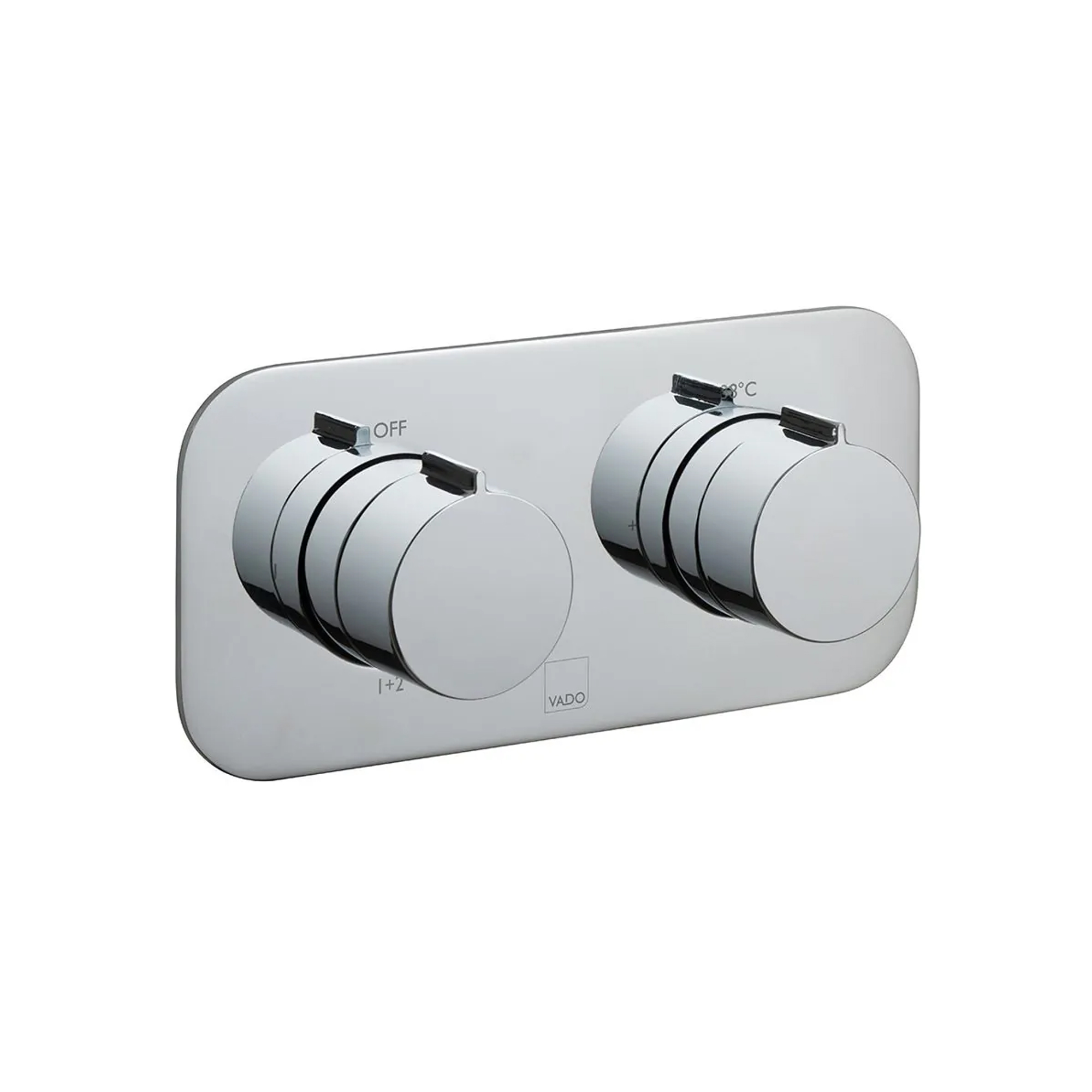 Vado Tablet Altitude 2 Outlet Concealed Thermostatic Shower Valve