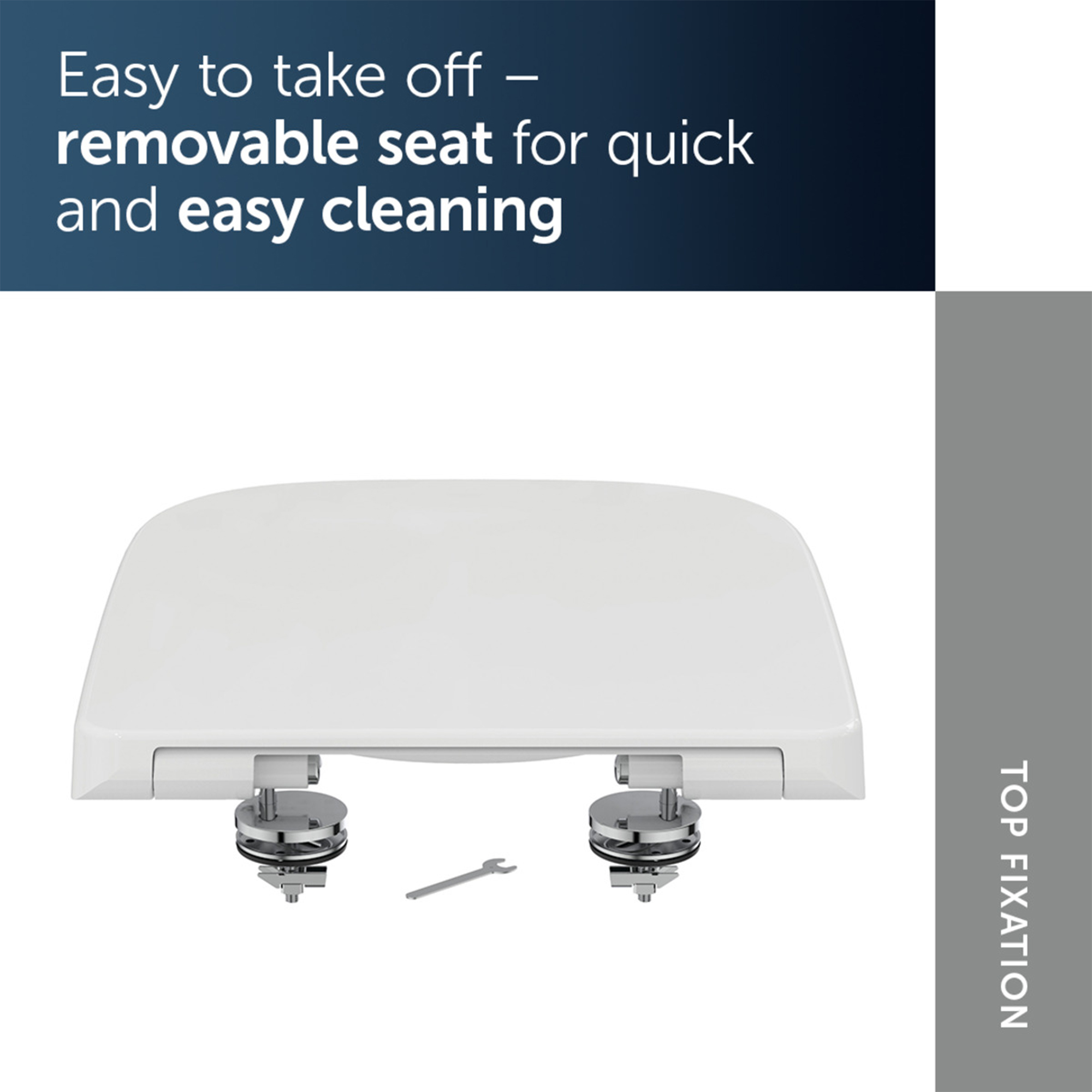 Ideal Standard i.life A & S Soft Close Toilet Seat