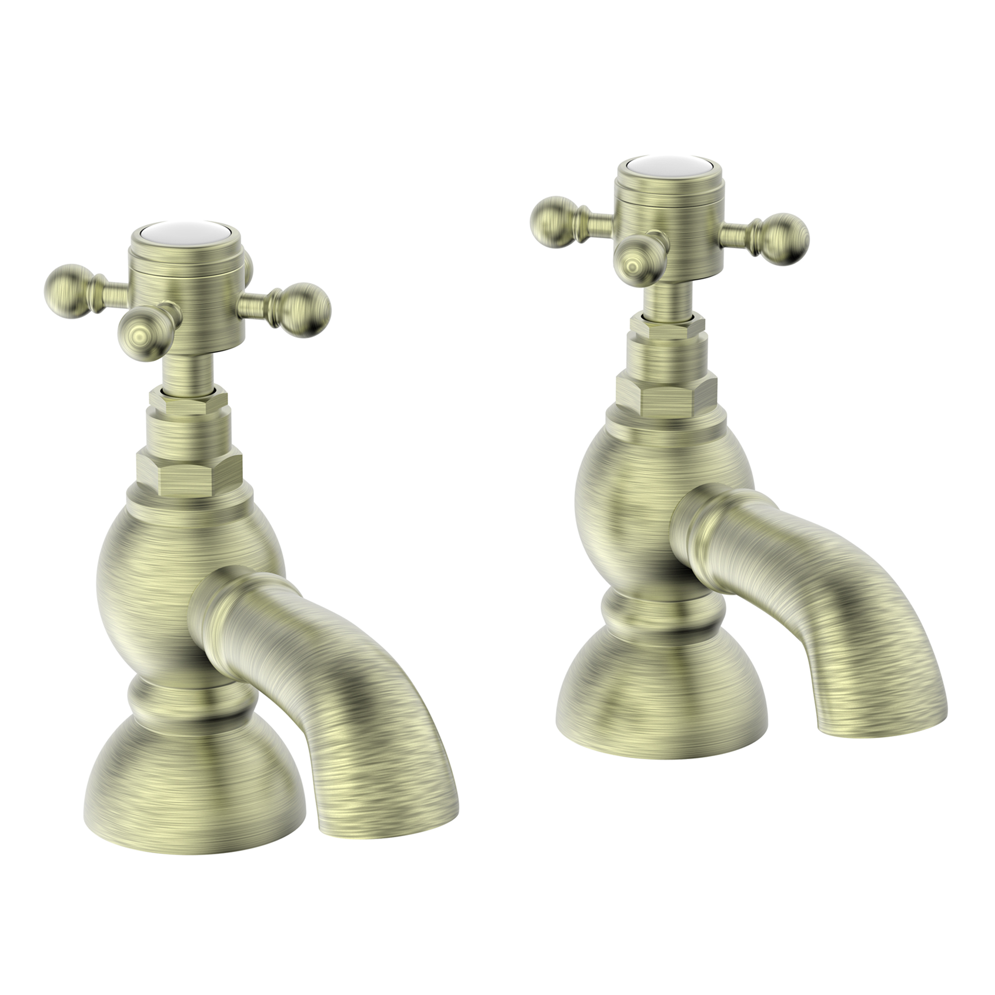 Butler & Rose Eliza Crosshead Bath Pillar Taps
