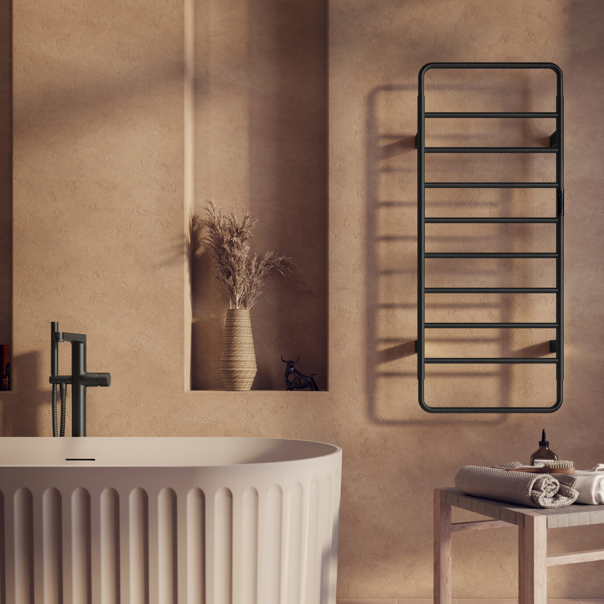 Toasty Muse Electric Heated Towel Rail