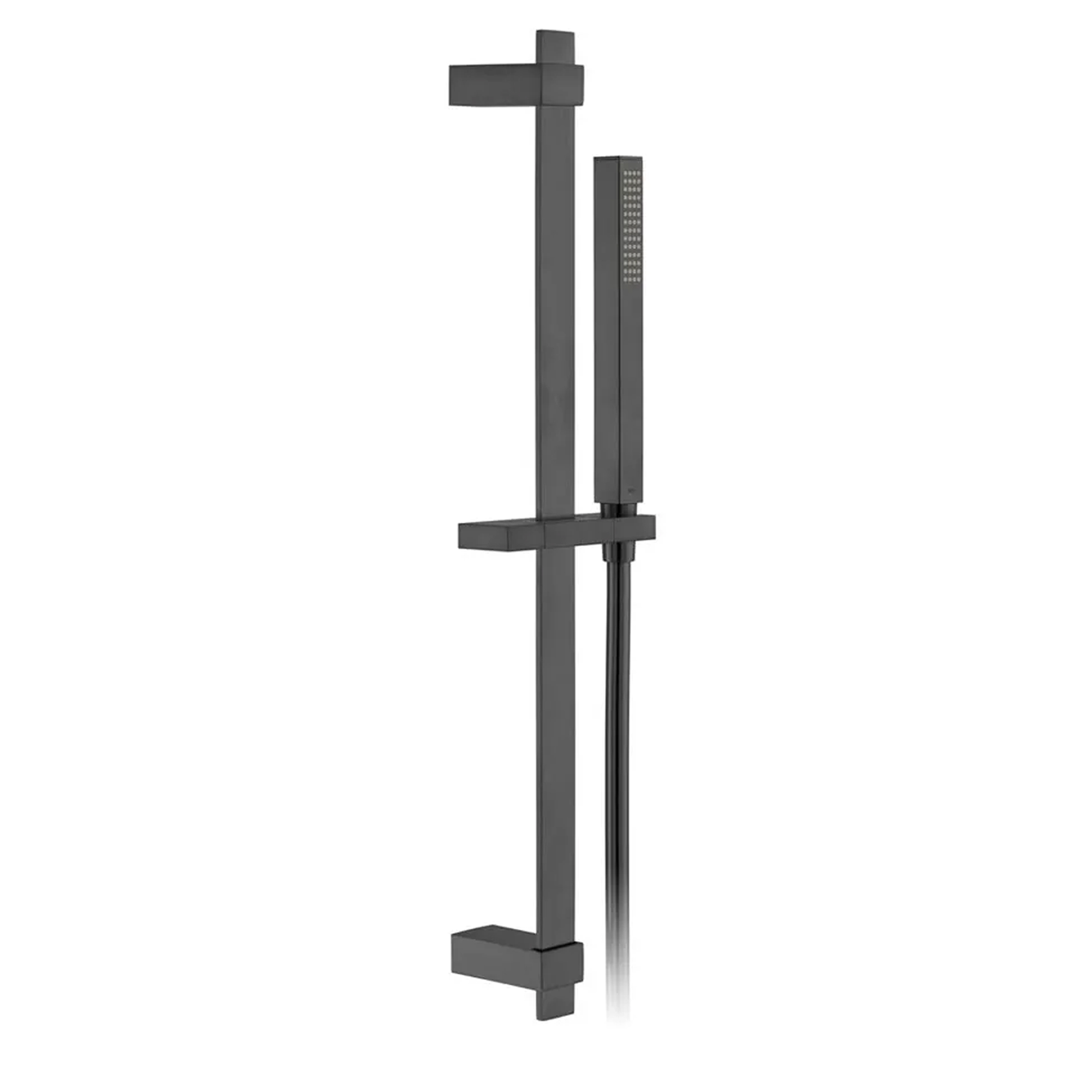 Vado Individual Square Slide Rail Shower Kit with Handset & Hose