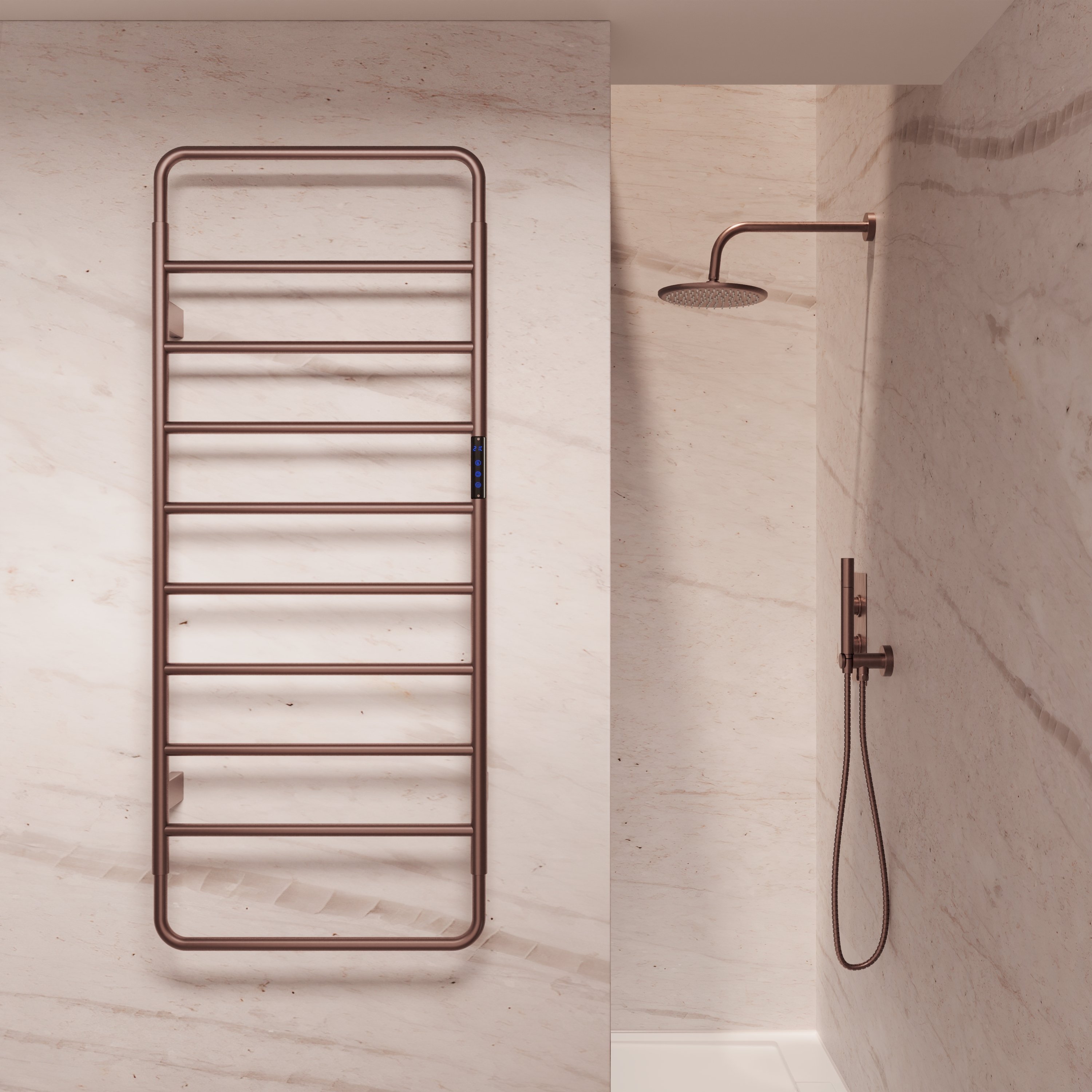 Toasty Muse Electric Heated Towel Rail