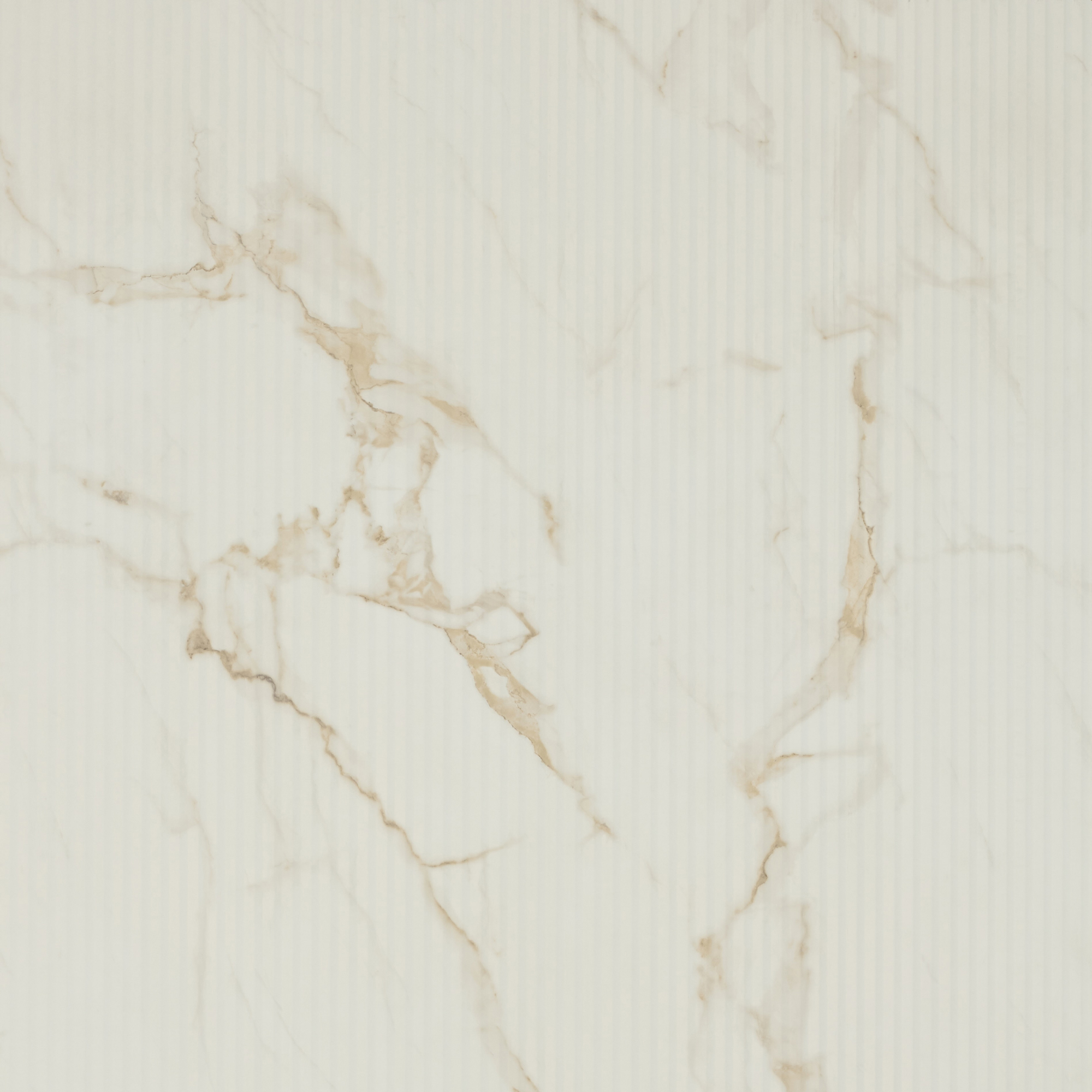 Crosswater Fluted Marble Waterproof Core Laminate Bathroom Wall Panel