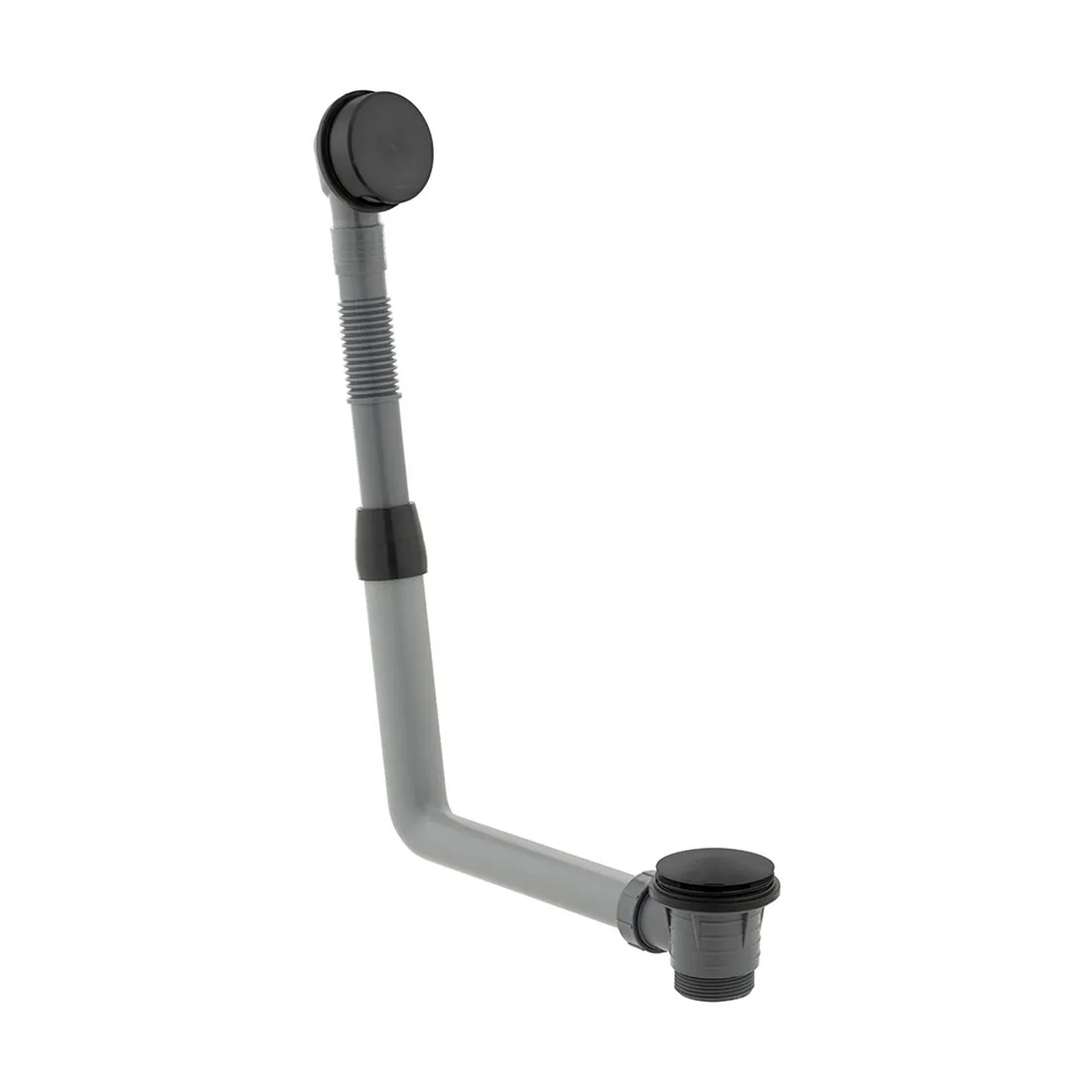 Vado Individual Round Click Clack Bath Waste with Overflow
