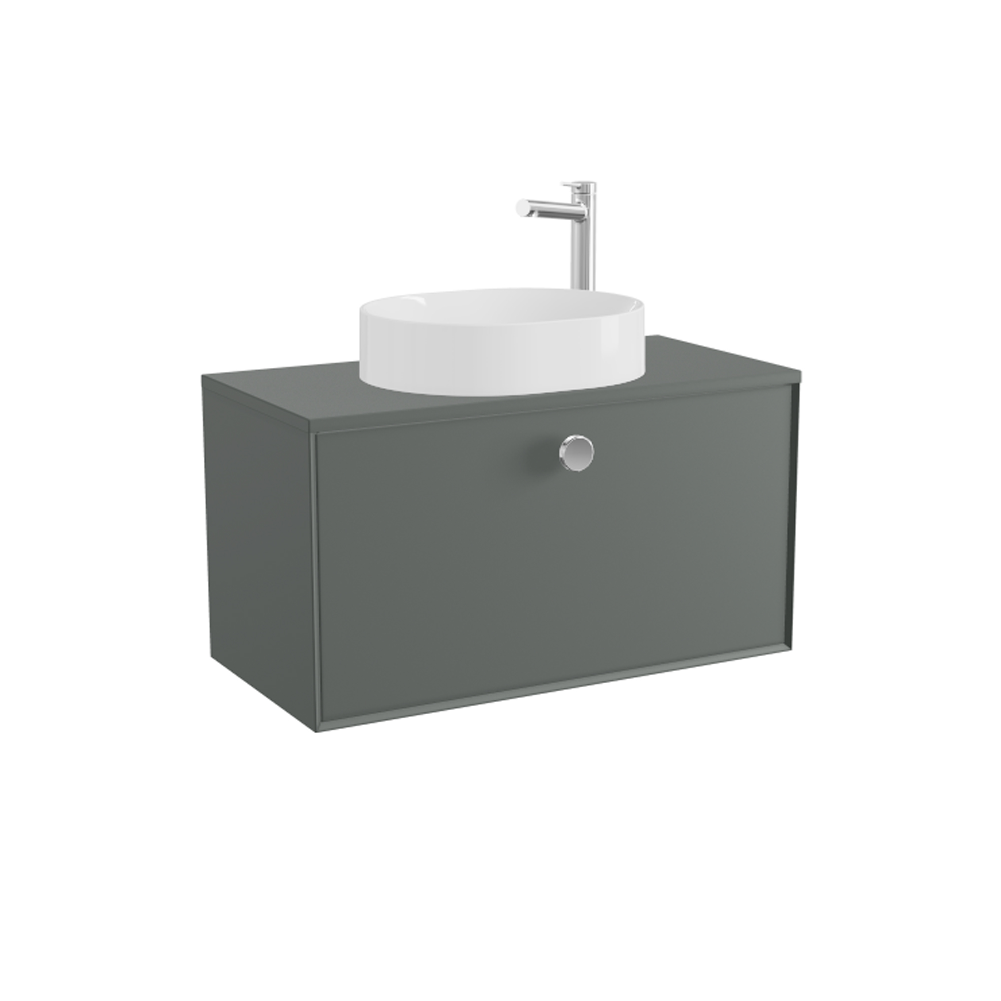 Vado Safari 800mm Wall Hung Vanity Unit & Worktop