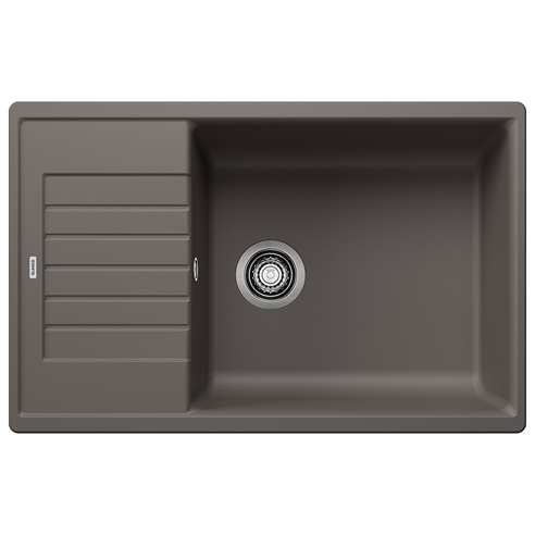 Blanco Zia XL 6 S Compact 1 Bowl Inset Silgranit Composite Kitchen Sink & Waste with Reversible Drainer - 780 x 500mm