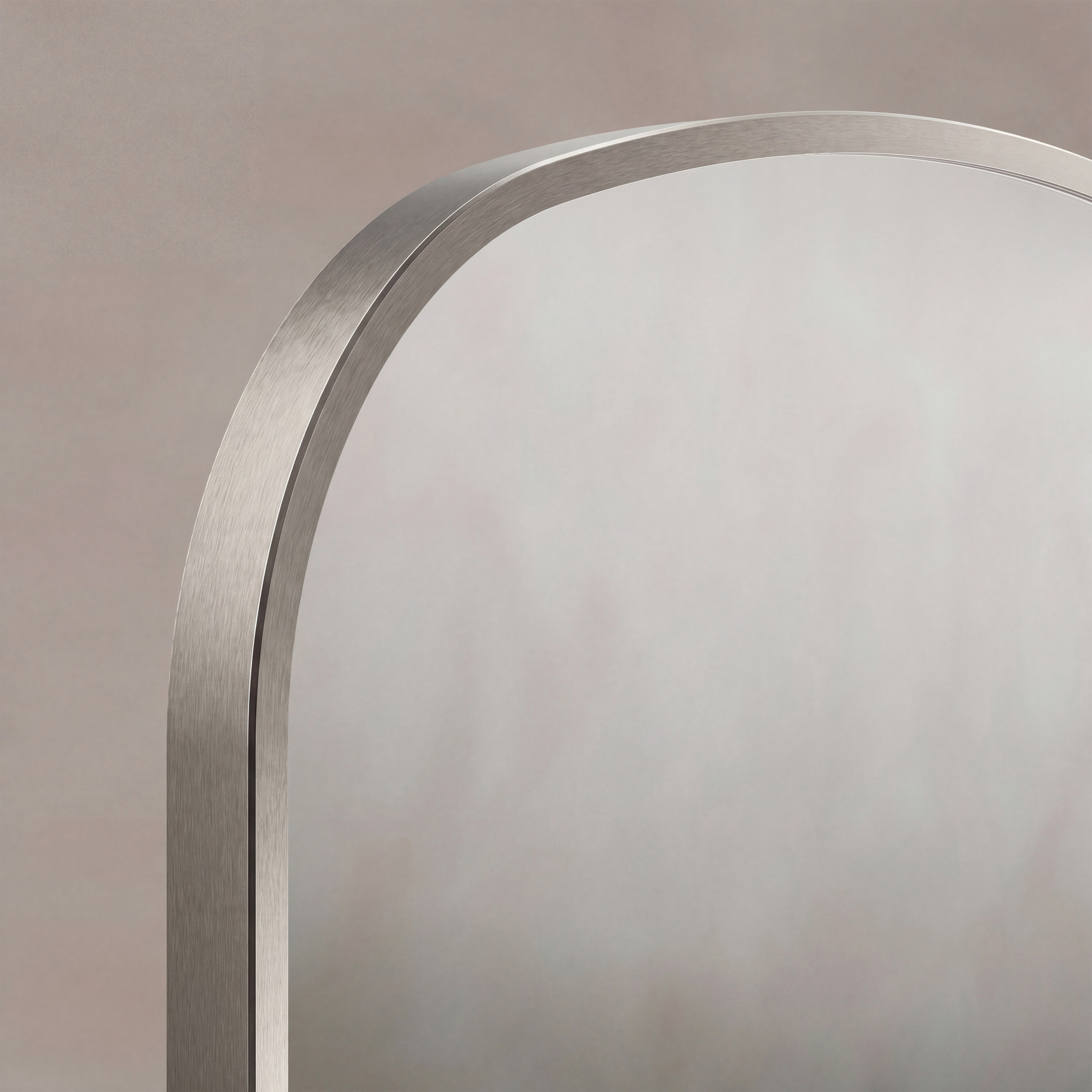 Origins Living Delphine Overmantle Arched Mirror - 600 x 900mm