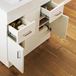 Premier Eden Minimalist 800mm White Gloss Floor Standing Vanity Unit & Basin