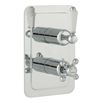 Butler & Rose Caledonia Lever Single Outlet Concealed Thermostatic Shower Valve - Chrome