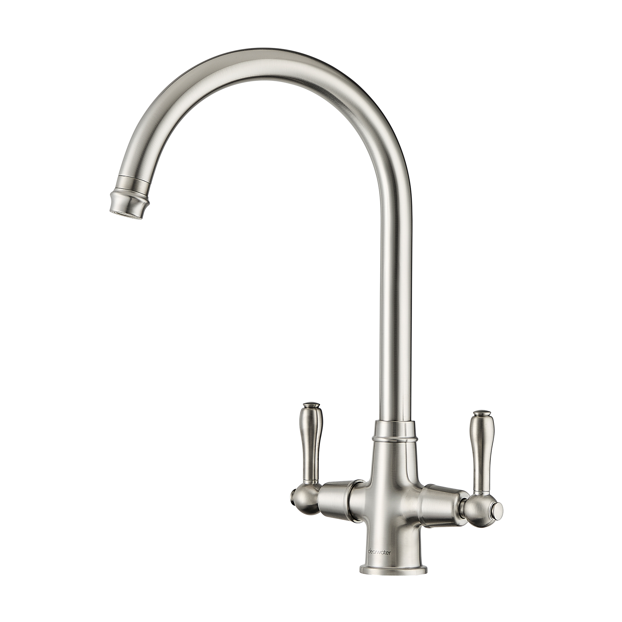 Clearwater Broadway Traditional Twist & Spray Mono Kitchen Mixer Tap
