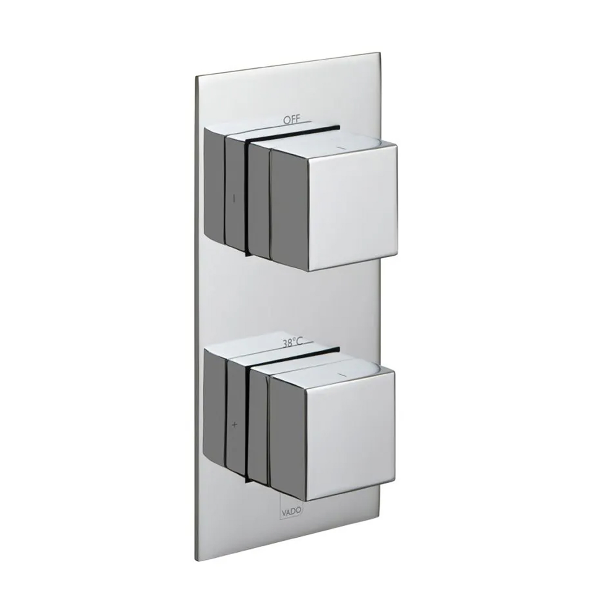 Vado Tablet Notion Vertical 1 Outlet Concealed Thermostatic Shower Valve