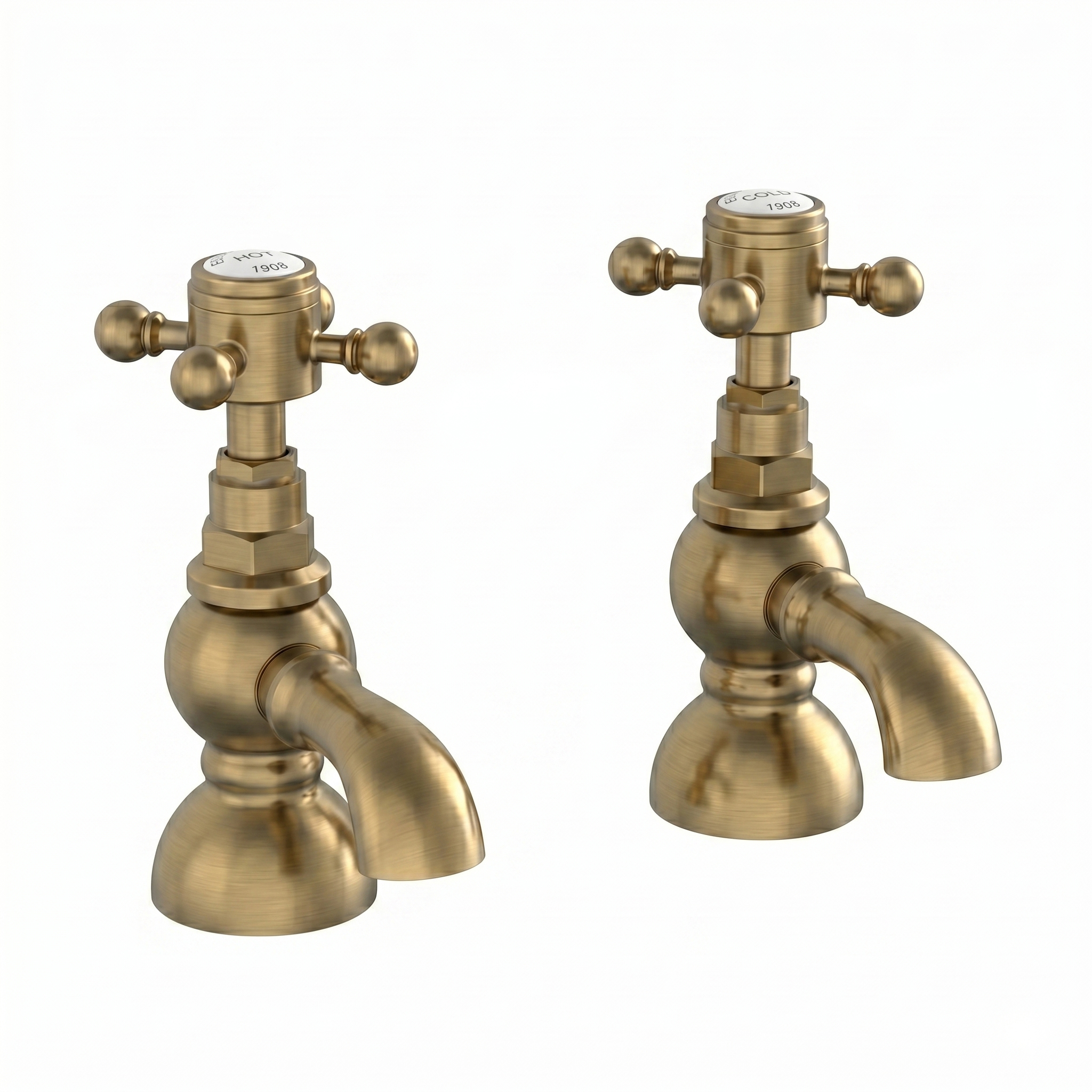 Butler & Rose Eliza Crosshead Basin Pillar Taps