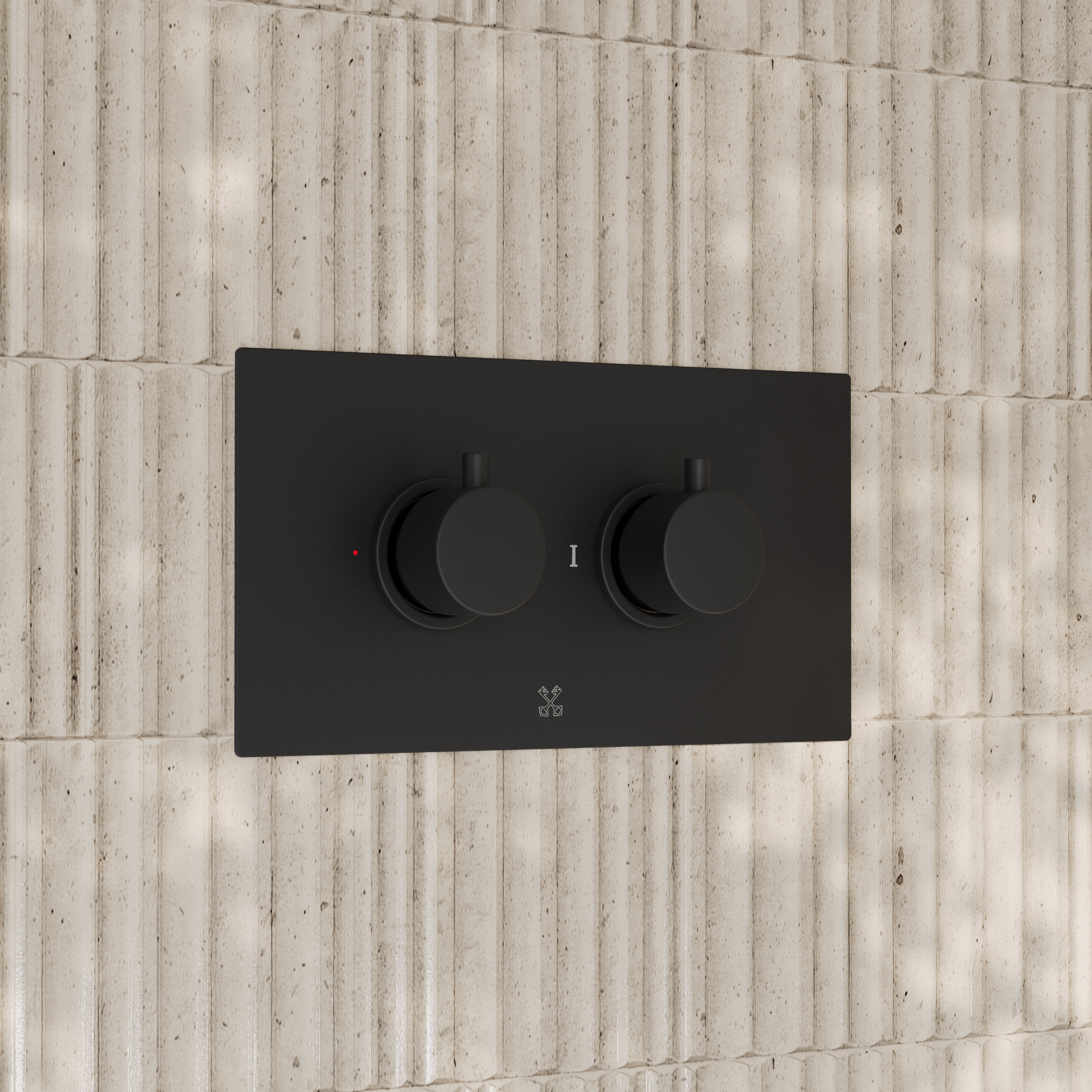 Core 1 Outlet Landscape Thermostatic Concealed Shower Valve
