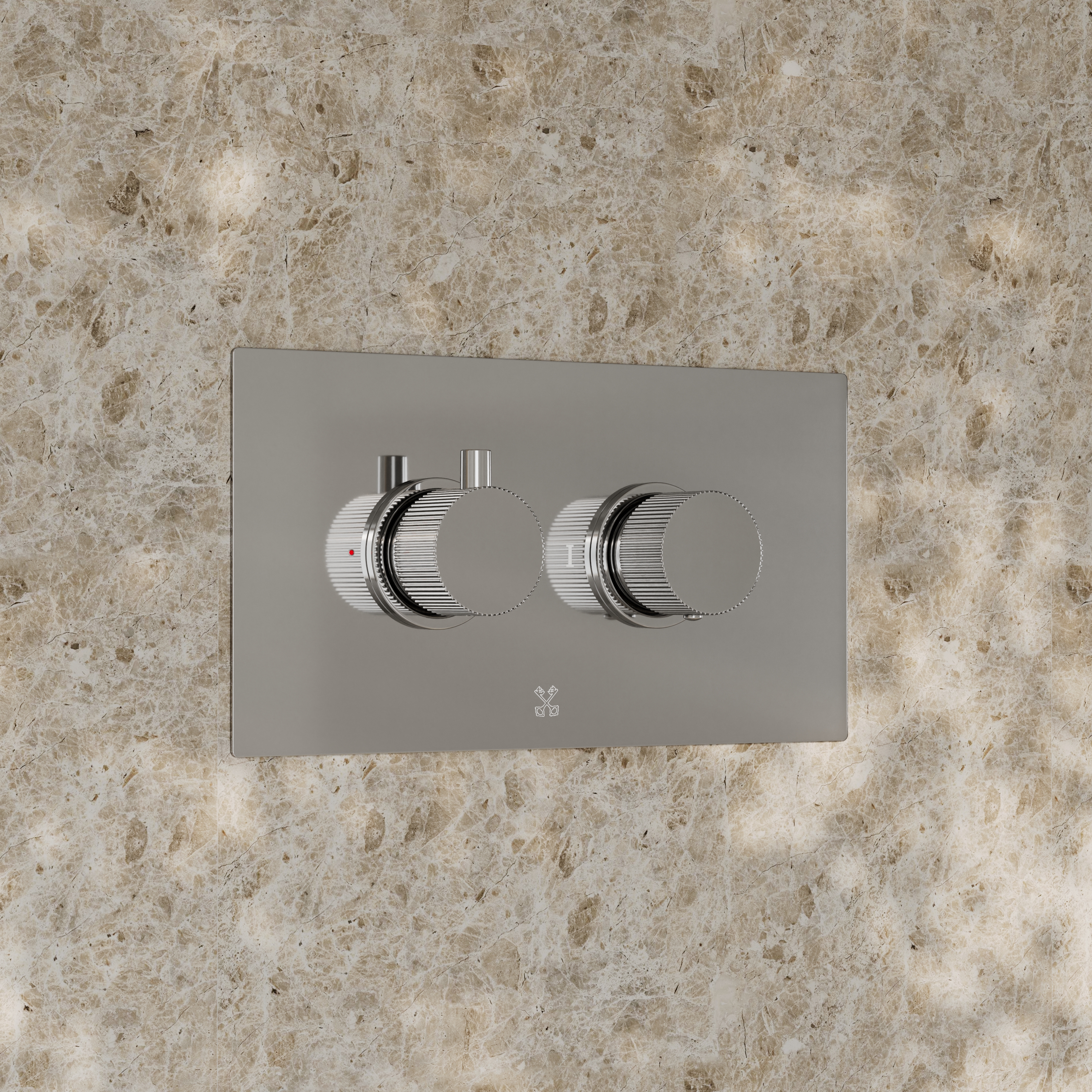 Core 2 Outlet Landscape Thermostatic Concealed Shower Valve
