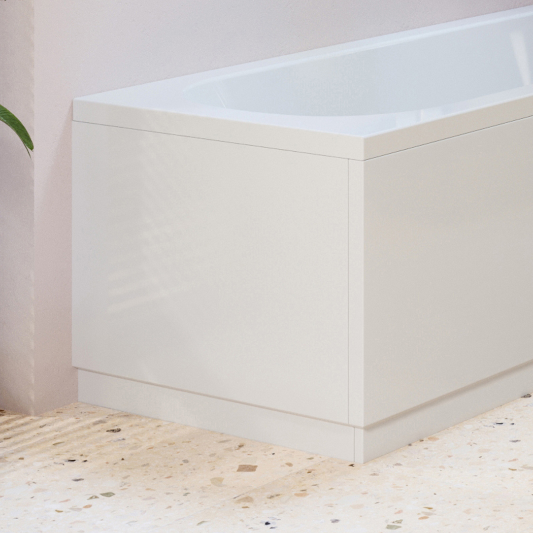 Erin 700mm L-Shaped Square End Bath Panel