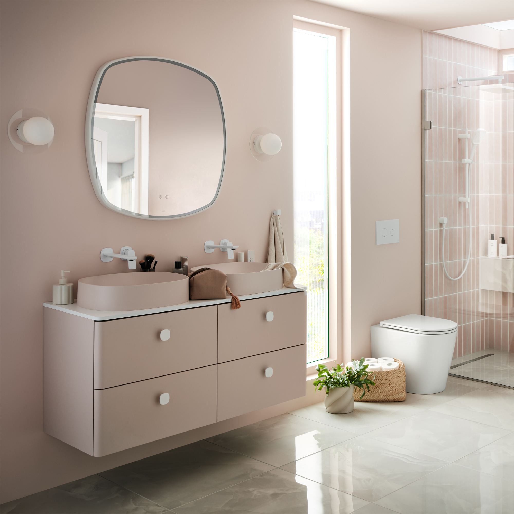 Vado Cameo 480mm Oval Countertop Basin