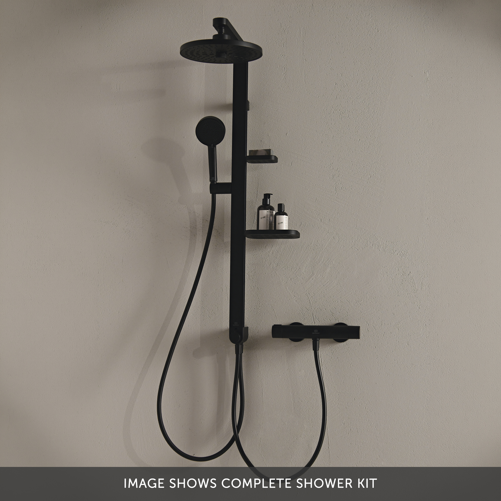 Ideal Standard Ceratherm Alu+ Exposed Thermostatic Bar Shower Valve