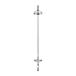 Crosswater Belgravia Exposed Thermostatic Shower Valve with Fixed Shower Head and Bath Spout - 8 Inch Chrome Shower Head