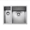 Caple Mode 1.5 Bowl Inset or Undermount Brushed Stainless Steel Sink & Waste Kit - 555 x 440mm