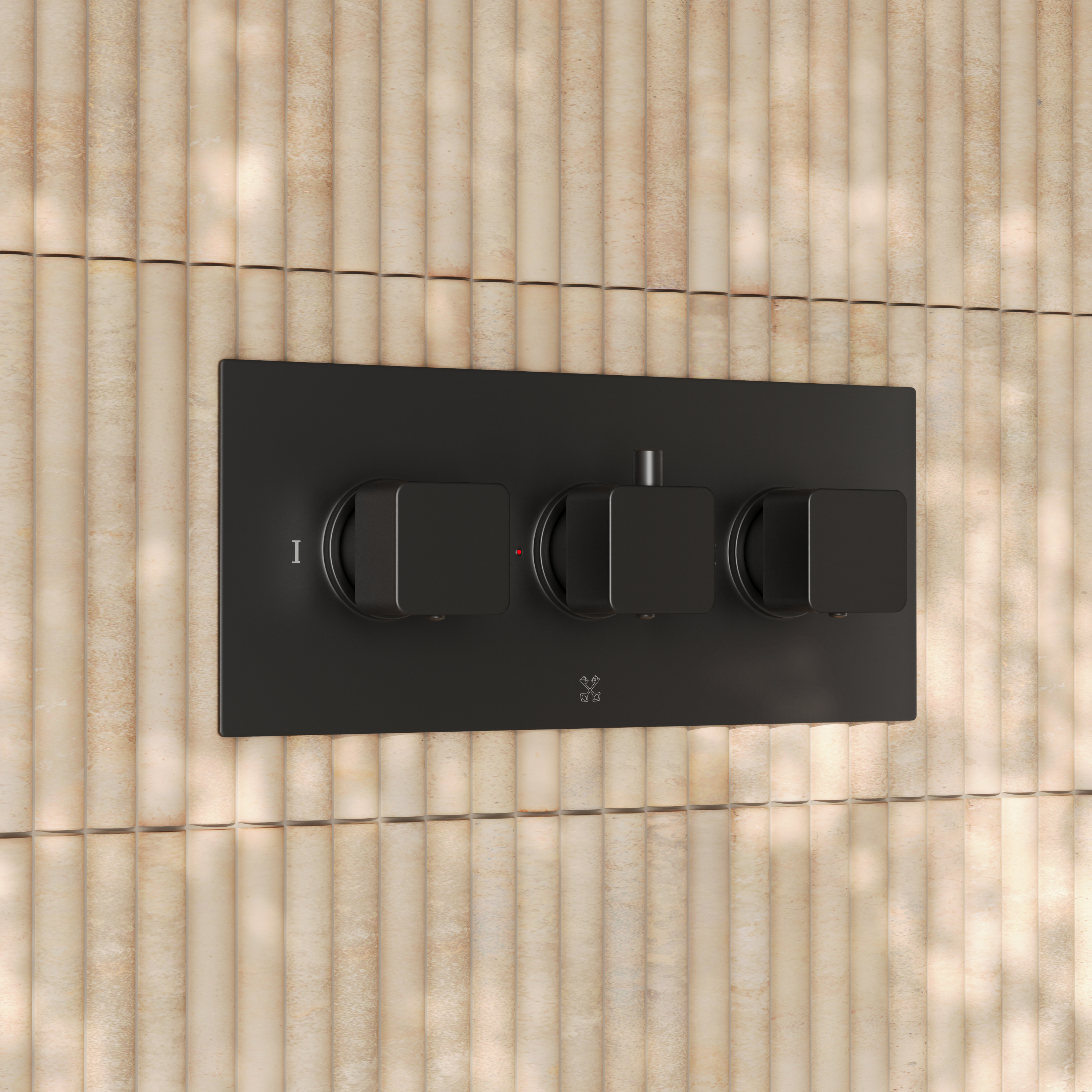 Core 3 Outlet Landscape Thermostatic Concealed Shower Valve
