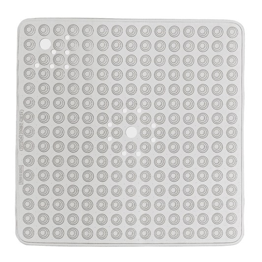 Gedy Funky Bubble Clear Non-Slip Square Shower Mat - 600 x 600mm