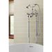 Butler & Rose Caledonia Pinch Floorstanding Bath Shower Mixer with Shower Kit - Nickel