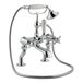 Butler & Rose Caledonia Pinch Bath Shower Mixer with Shower Kit - Chrome
