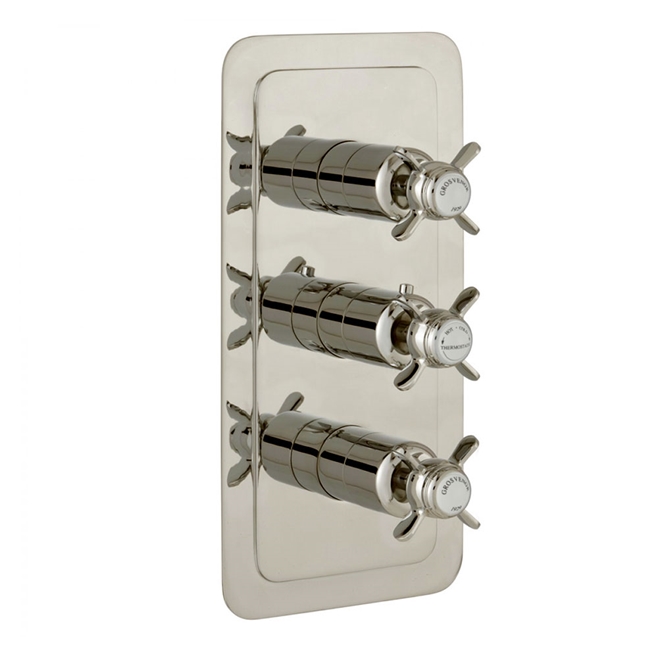 Butler & Rose Caledonia Pinch 3 Outlet Concealed Thermostatic Shower Valve