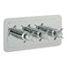 Butler & Rose Caledonia Pinch Three Outlet Horizontal Concealed Shower Valve
