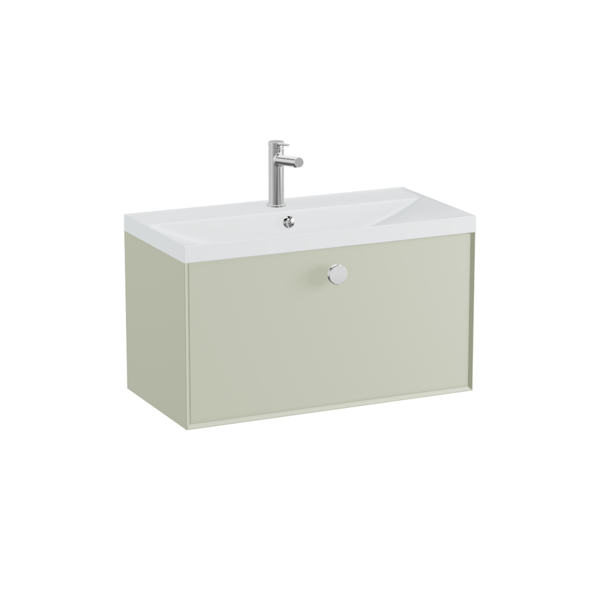 Vado Safari 800mm Wall Hung Vanity Unit & Basin